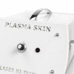 Urządzenie do zabiegu Plasma Skin Laser Hi-Tech z chromowanym uchwytem i panelem sterowania