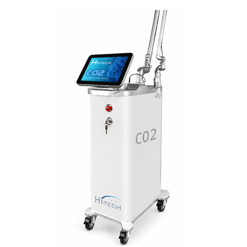 Urządzenie laserowe CO2 Hitech z dotykowym ekranem do zabiegu karboksyterapii skórnej